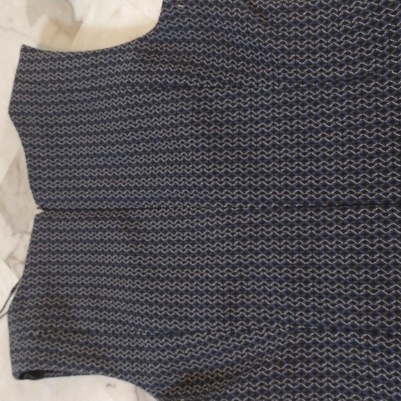 Theory multi shadow Jacquard dress. - Picture 12 of 15